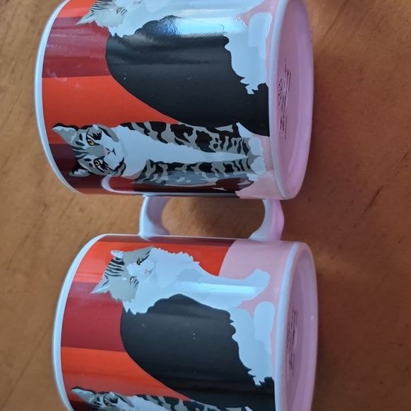 Vintage Otagiri The Lulu Group Cat Breeds Ceramic Mugs. EUC. Set of 2 - Picture 2 of 5